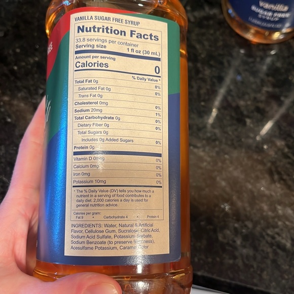 Gourmet Sugar-Free Vanilla Syrup - Picture 3 of 4